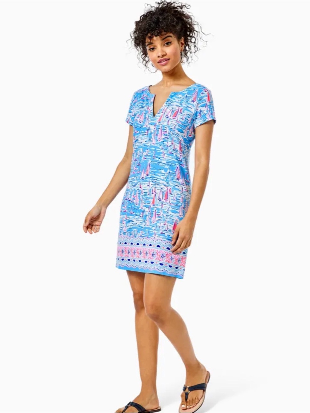 Lilly Pulitzer Sophiletta Dress - Zanzibar Blue Boatylicious